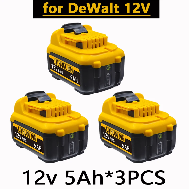 Voor DEWALT DW089LG 12V Laser Level batterij. Voor Dewalt 12V batterij DCB120 DCB124 DCD701F2 Elektrisch gereedschap/Laser Level