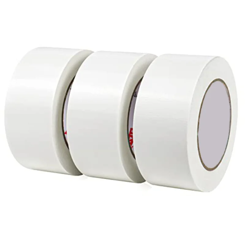 YITAPE Heavy Duty White Duct Tape 2 Inch X 30 Yards Strong Waterproof Cloth Repair Tape No Residue Easy Tear Industrial DIY