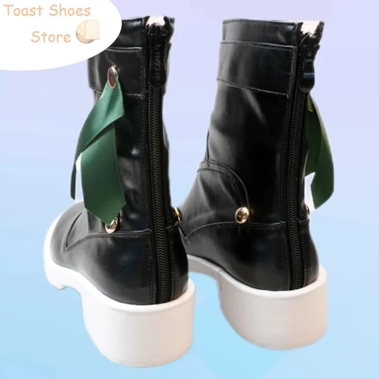 Qingque-zapatos de Cosplay, juego Honkai: Star Rail, accesorios de Cosplay, botas de Carnaval de Halloween, zapatos de PU, accesorio de disfraz