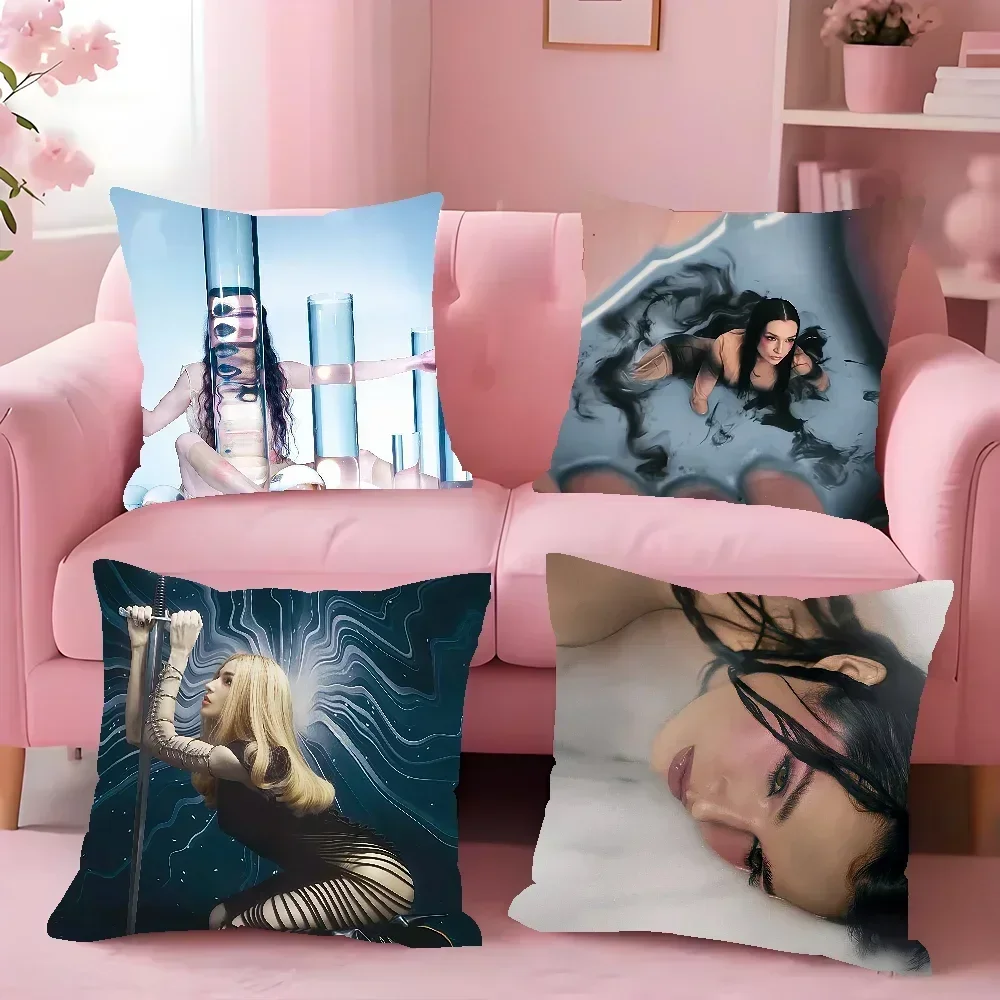 Singer Poppy Empty Hands Hot Album Cushion Cover Square Double-Sided Printing Sofa Cushion Cover Pillowcase Bedroom Bedside