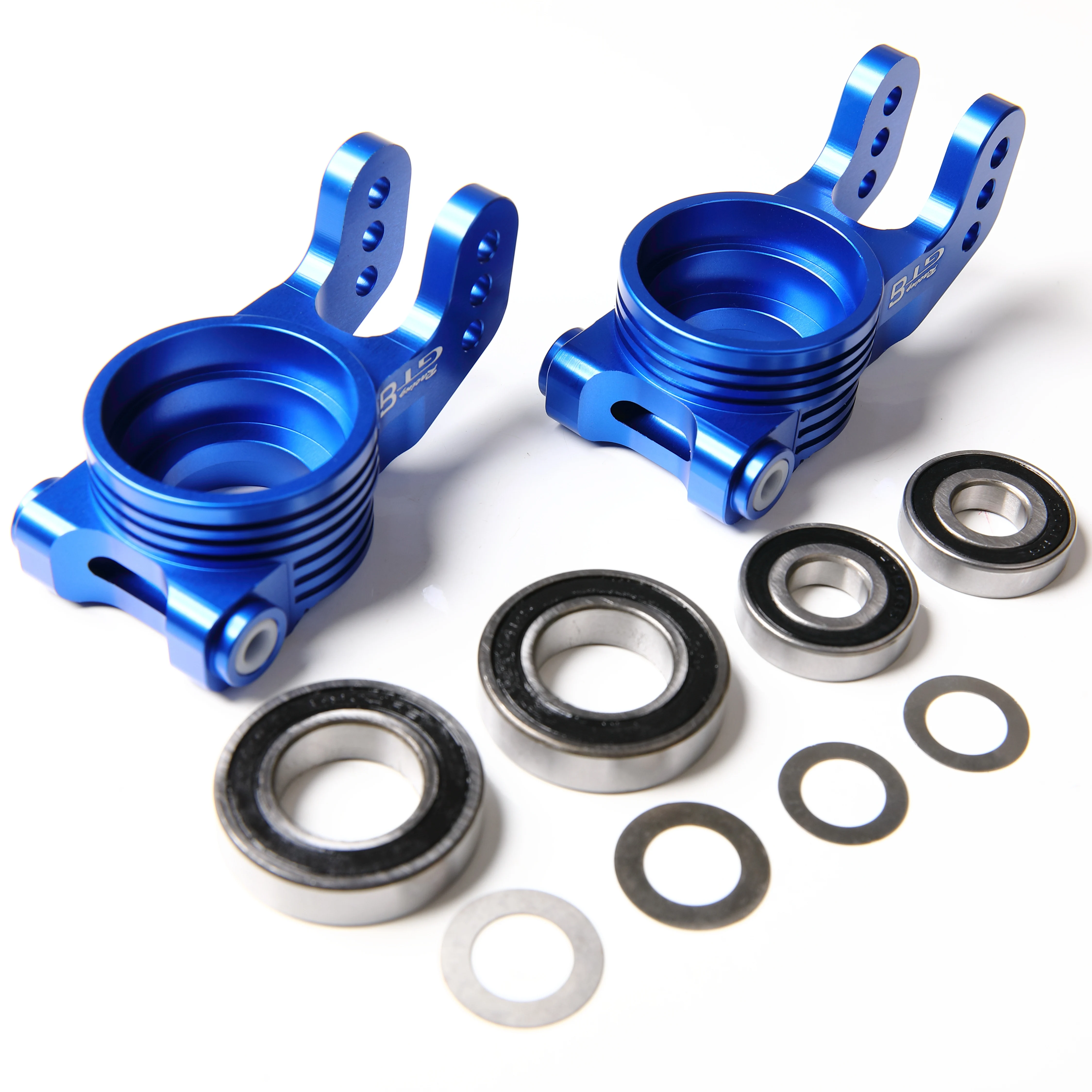 GTBRacing RC 1/5 LOSI 5ive-t  / 5T 2.0 Metal Aluminum Rear Wheel Hub Set Upgrade Part