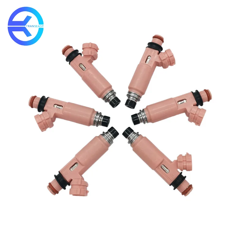 

6PCS 23250-20030 23209-20030 23250-0A020 Fuel Injectors Fits For Lexus Es330 Rx330 Toyota Camry Highlander Sienna Solara 3.3L