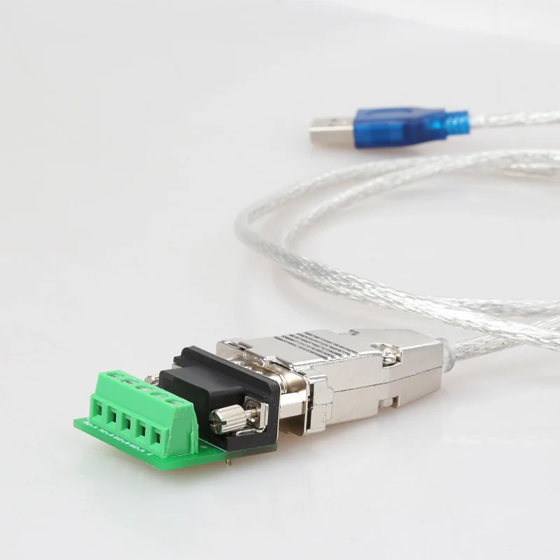 15 STKS Diewu RS232 Naar RS485 DB9 Mannelijke Converter USD3.0 Naar RS232 Kabel