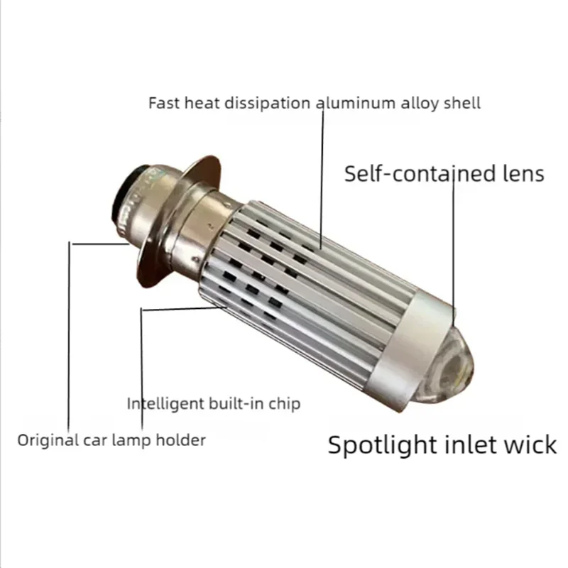 

ATV 2Pcs 80W Super White LED Bulbs P15D H6M For Yamaha YFM350 400 450 660 700 Raptor Blaster 200 350 YFZ 450 TRX 400EX LTZ400