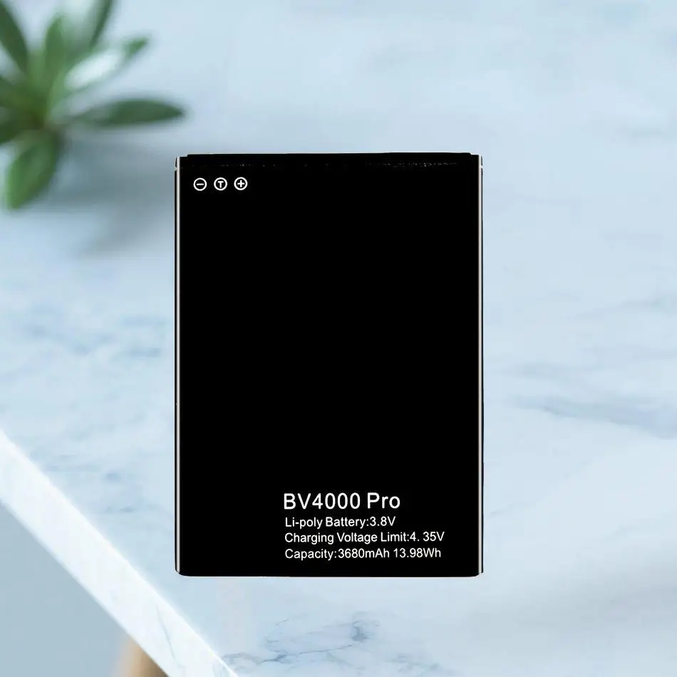 

High-Efficiency High Capacity For Blackview BV4000 Pro MTK6580A Mobile Phone Battery 3680Mah