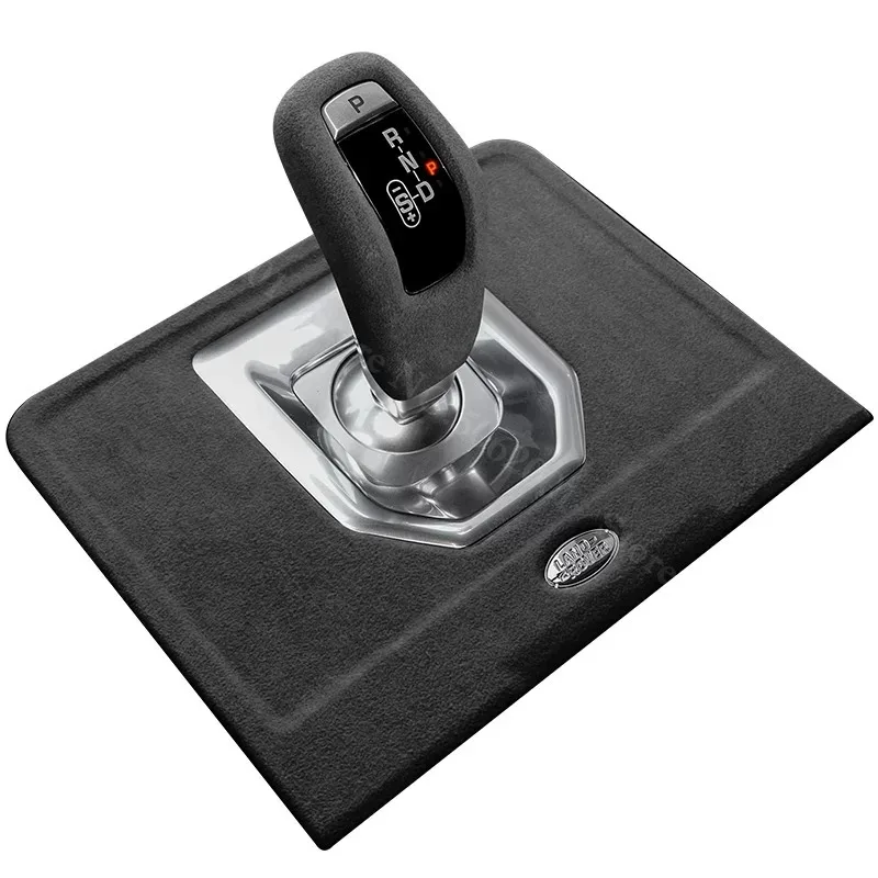 For Land Rover Range Rover Evoque 2019-2022 Suede Leather Gear Shifter Trim Cover Wear-proof Shift Console Protector Accessories - view 6