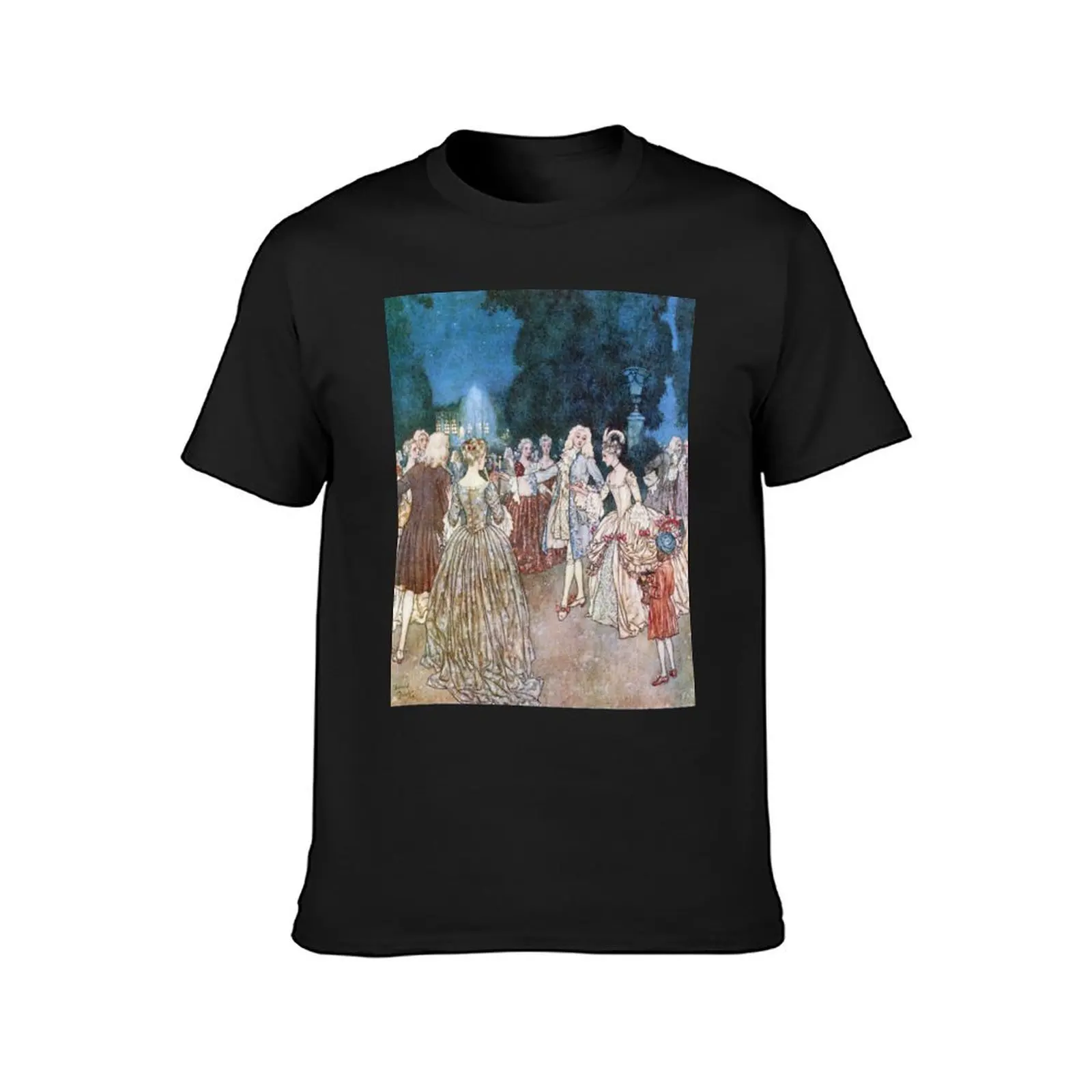 Cinderella Enters the Ball Edmund Dulac T-Shirt for a boy customizeds boys whites blanks heavyweight t shirts for men