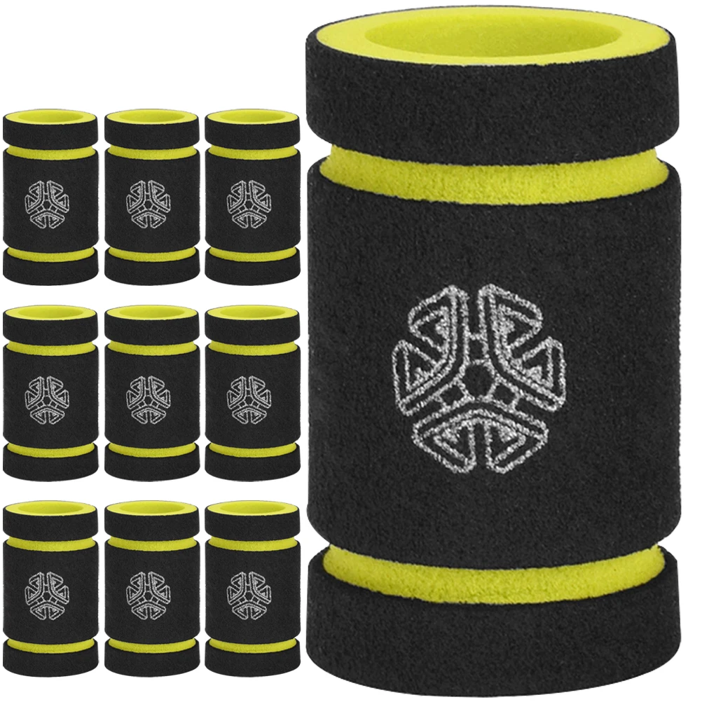 

10pcs Tattoos Sponge Handle Covers Universal Grip Protectors Comfortable Anti-Slip Elastic Protective Sleeve Durable Handle Tube
