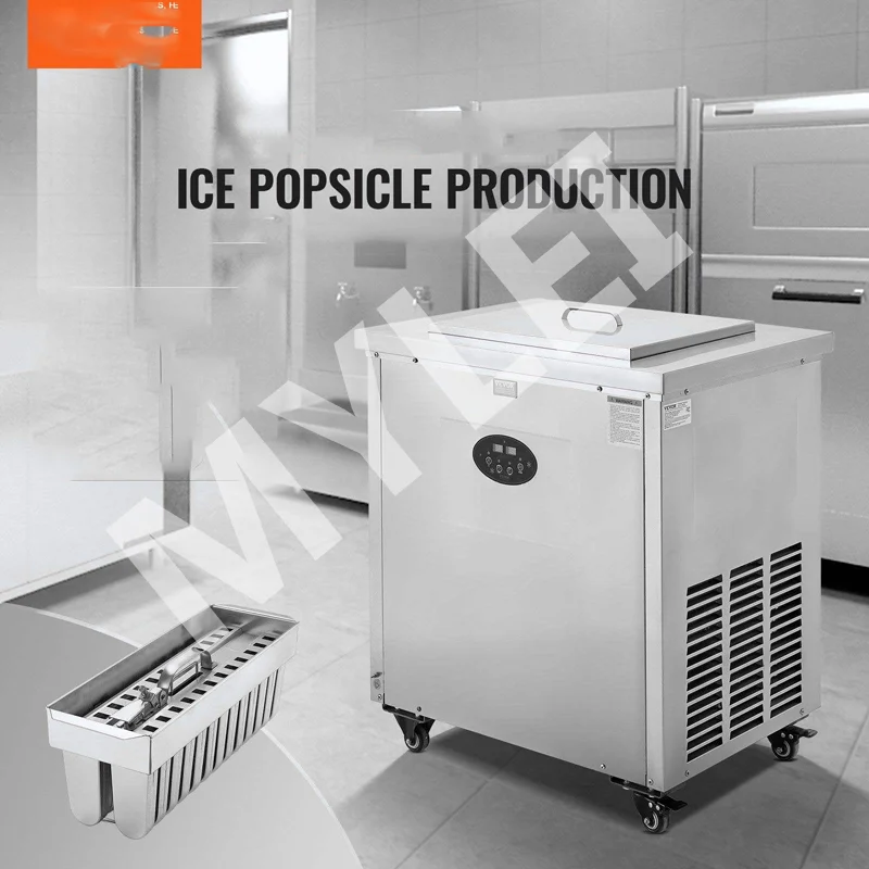 Popsicle Maker Shaved Snow Ice Block Machine Snowflake Ice Stick Machine Snack Pop Popsicle Ice Lolly Making Machine