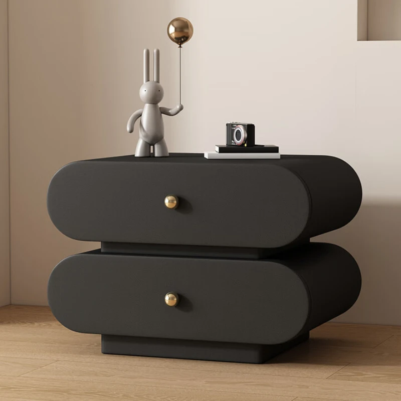 

Nordic Aesthetic Nightstand Indian Japanese Wooden Girls Bedside Table Storage Minimalist Mesita De Noche Dormitorio Furniture