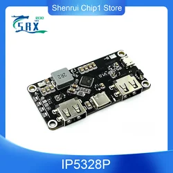 IP5328P Power Bank Bidirectional Fast Charging Module Mobile Power Motherboard 3.7V to 5V9V12V Boost