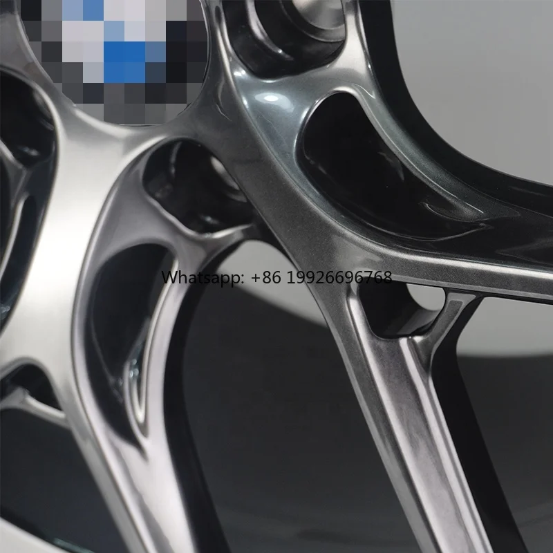 

18-24 Inch Silver Gray One-piece Forged Wheels Are Suitable for BMW F18 F30 E60 E90 Alloy Wheels