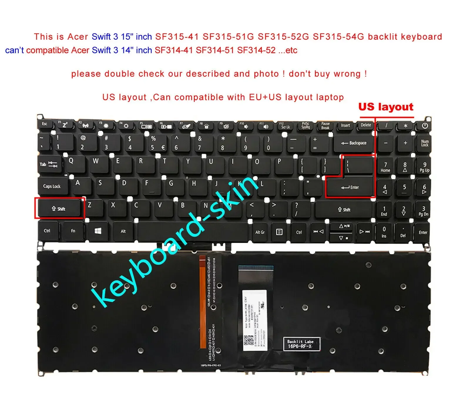 New Us With Backlit… - image