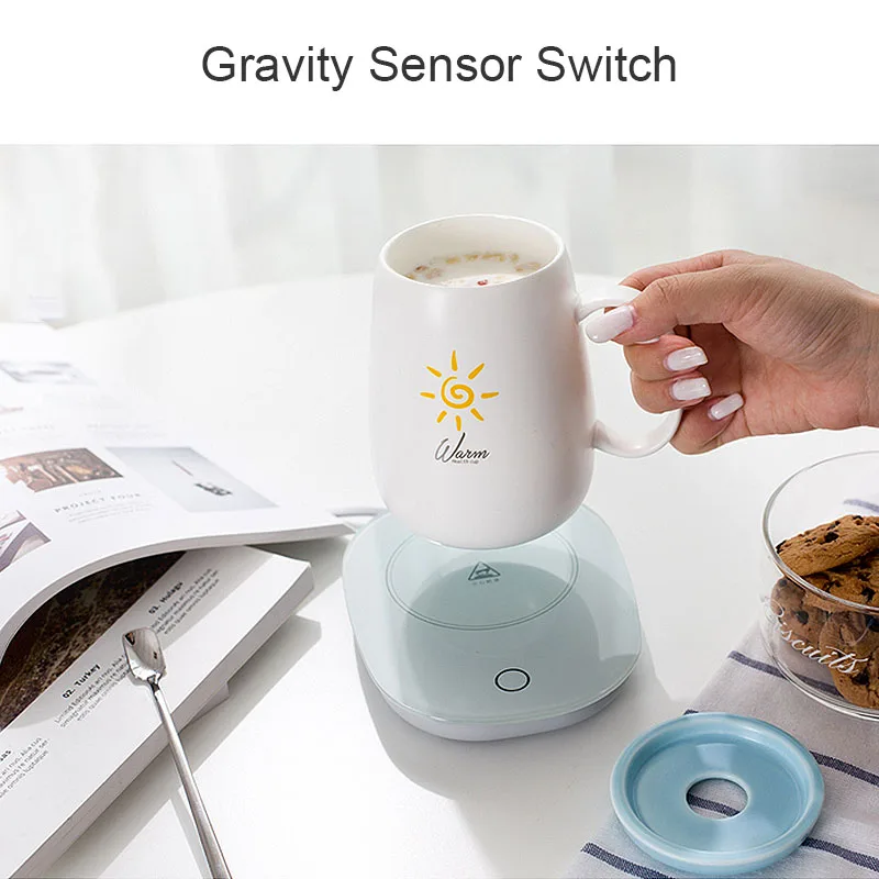 Smart Koffie Mok Warmer Cup Voor Office Home Constante Temperatuur Plaat Voor Melk Water Cacao Soep Beste Cadeau Idee Voor meisje Familie