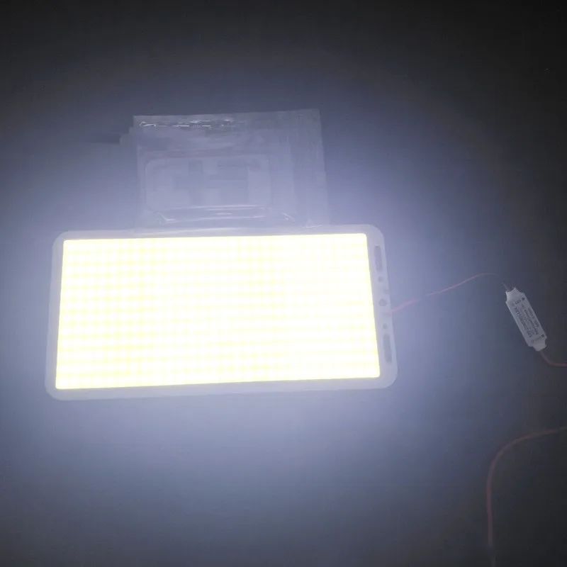 DC12V 70W Ultra Bright Dimmable COB Chip Panel Light LED Panel Light Source Module 220X113mm for DIY Night Light Solar Lamp