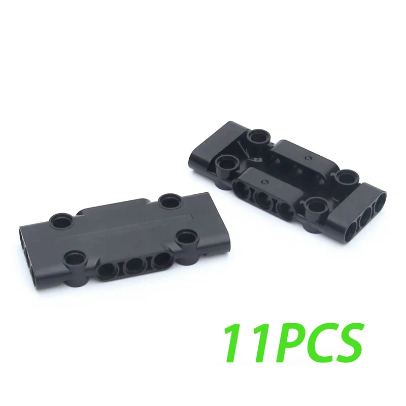 11PCS 50PCS MOC Brick Parts 71709, 7x3x1 Technical Flat Panel Plate DIY Educational Building Blocks Assembly Toys Gifts
