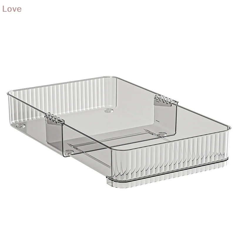 Organizador de cajones expandible y contenedores de almacenamiento, caja divisora de plástico para utensilios de cocina, bandeja de maquillaje, soporte para baño y oficina
