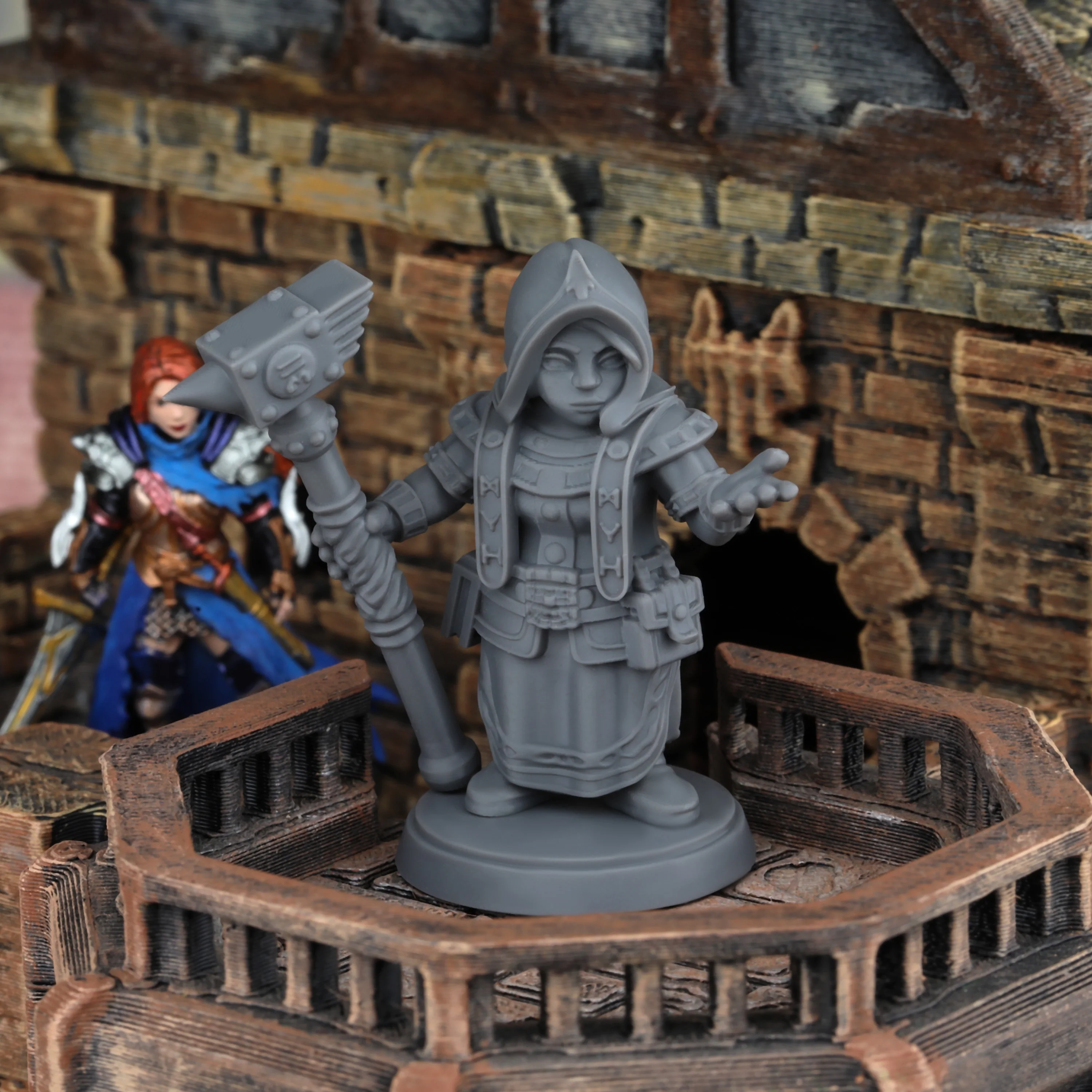 Miniatura de mago runero enano - Board Game Rpg reseña y precio