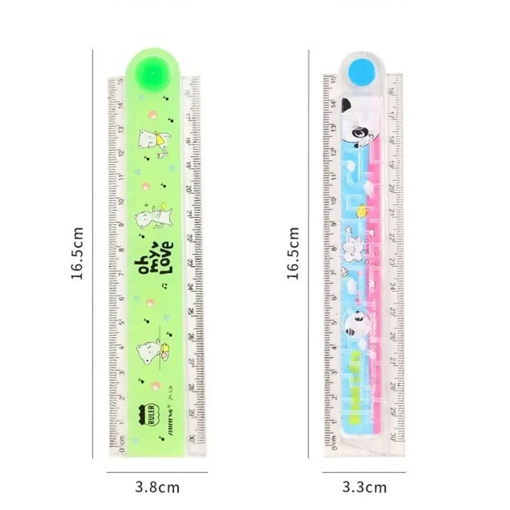 학생 문구 드로잉 도구, 학교 사무용품, 드로잉 눈금자, 접이식 눈금자 측정 눈금자