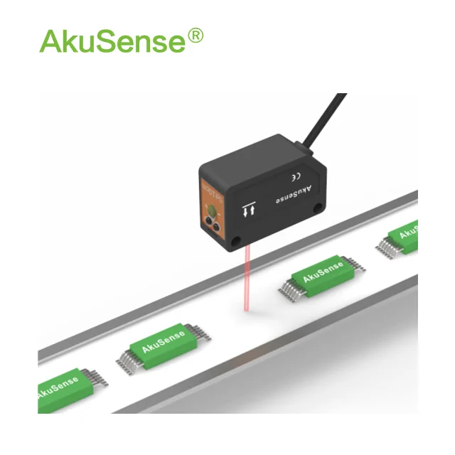24v Photoelectric Sensor NPN Light Sensor 33ms Response Time Automatic Thrum-beam Akusense Light Sensors Manufacturers view 4