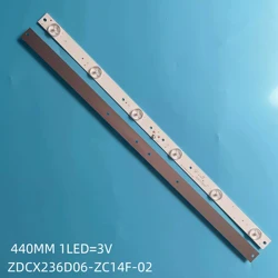 LED Backlight bar strip For ZDCX236D06-ZC14F-02 303CX236031 HL-00240A28-0601S-02 HL-3M236A28-0601S-01 LB2021010501PHJL
