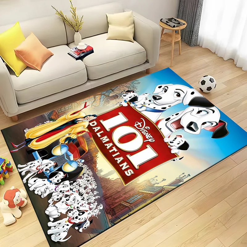 

Коврик для собак Disney 101, ковер для дома, гостиной, спальни, дивана, коврик для кухни, нескользящий напольный коврик, коврик