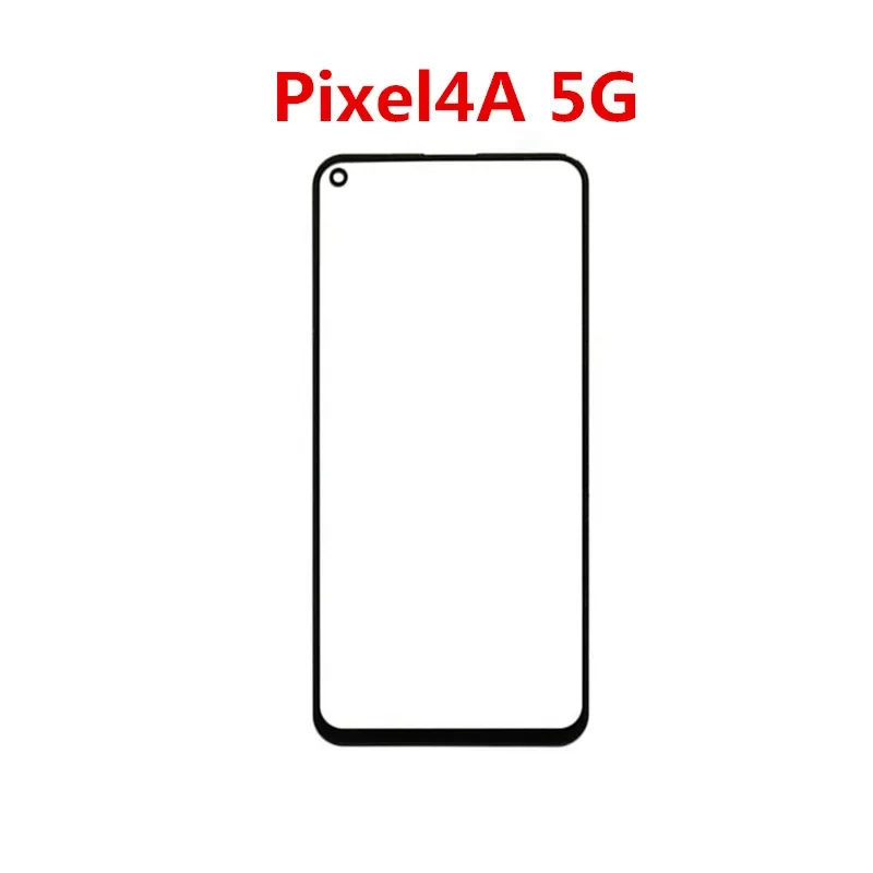 Outer Screen +OCA For Google Pixel 7 6 6A 5 4A 5G 4 XL 3A 3 Front Touch Panel LCD Display Out Glass Cover Repair Replace Parts