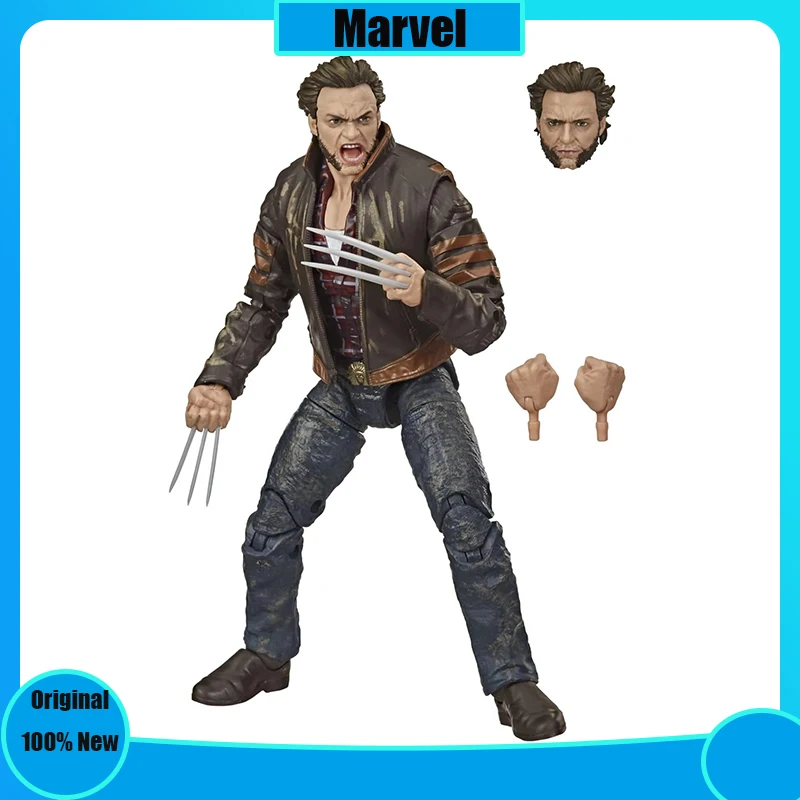 

Оригинал Marvel Legends X-Men фильм "росомаха" Logan в куртке 6 дюймов, свободная экшн-версия, коллекционная модель, подарки