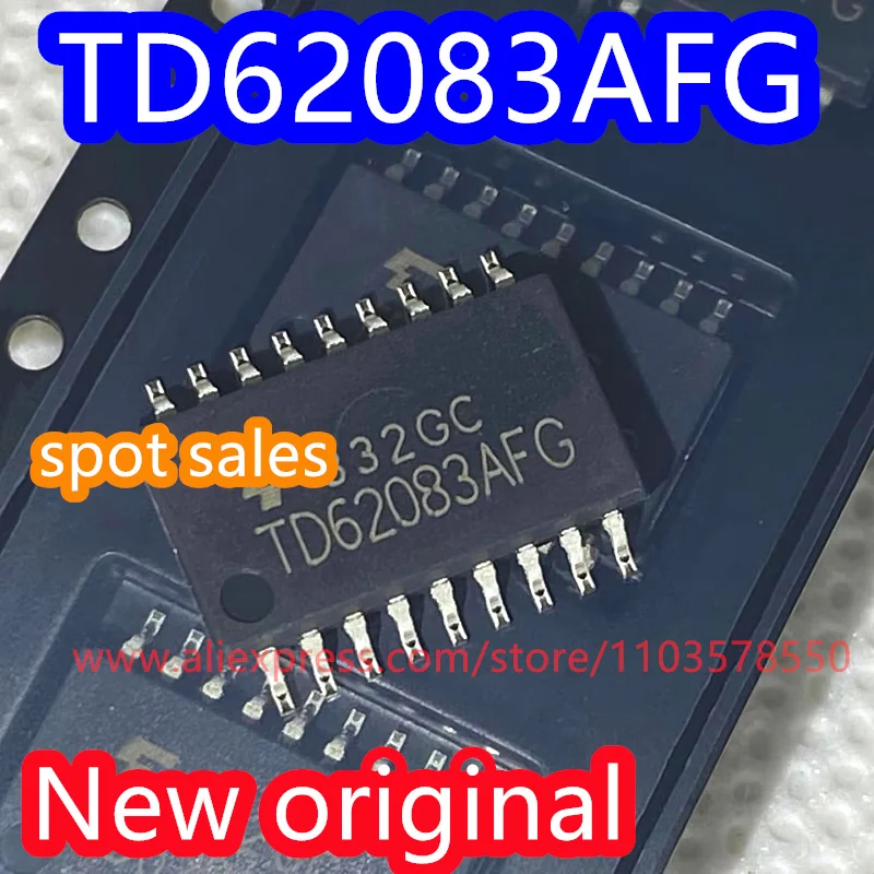 10PCS  100% New original TD62083AF TD62083AFG patch SOP-18 8-channel Darlington driver IC chip TD62083