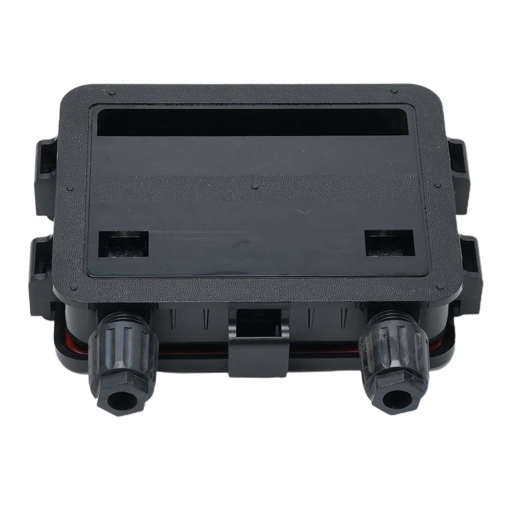Waterproof PV Solar Panel 98x134x24mm Carbon Fiber Junction Box 180W-300W Waterproof IP67 For PV Solar System