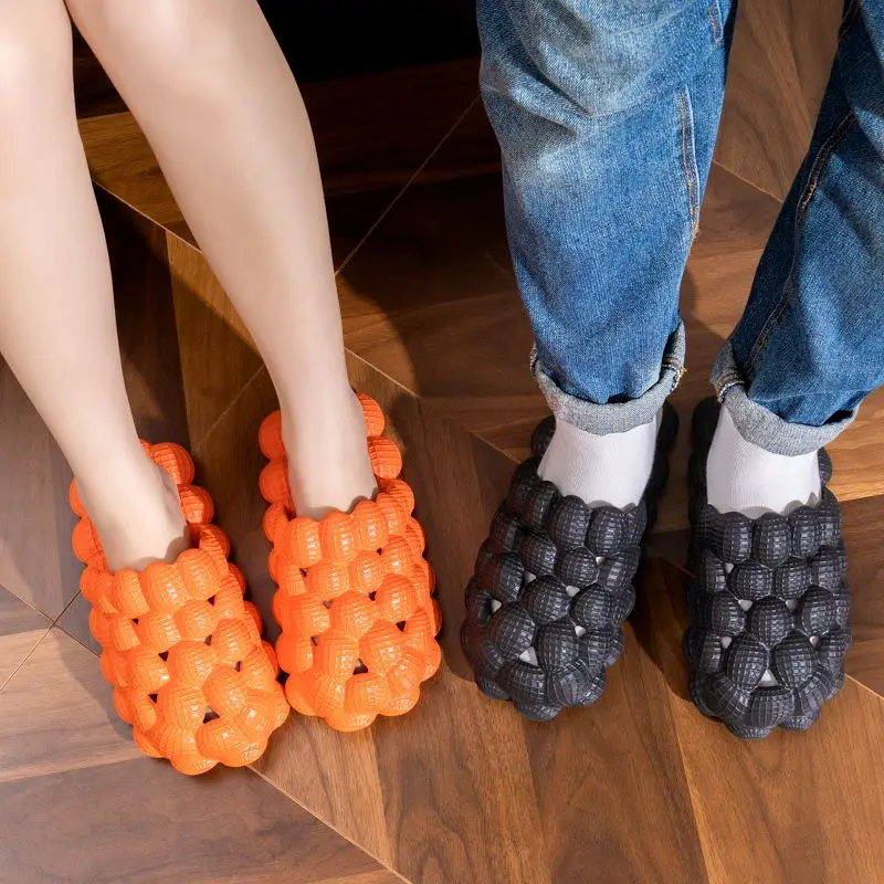 

2025 Soft Sole Eva Slippers for Women Lightweight Non Slip Home Grape Slippers Woman Summer Thick Platform Beach Flip Flops