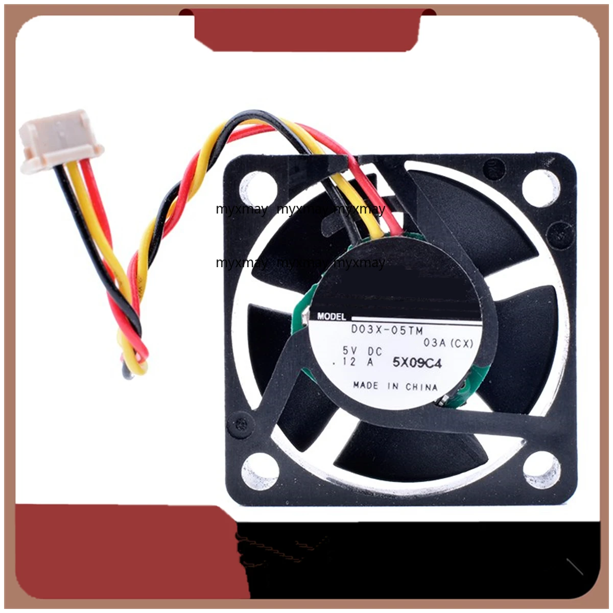 

D03X-05TM DC 5V 0.12A 3CM 3010 30X30X10MM 3-Wire Cooling Fan