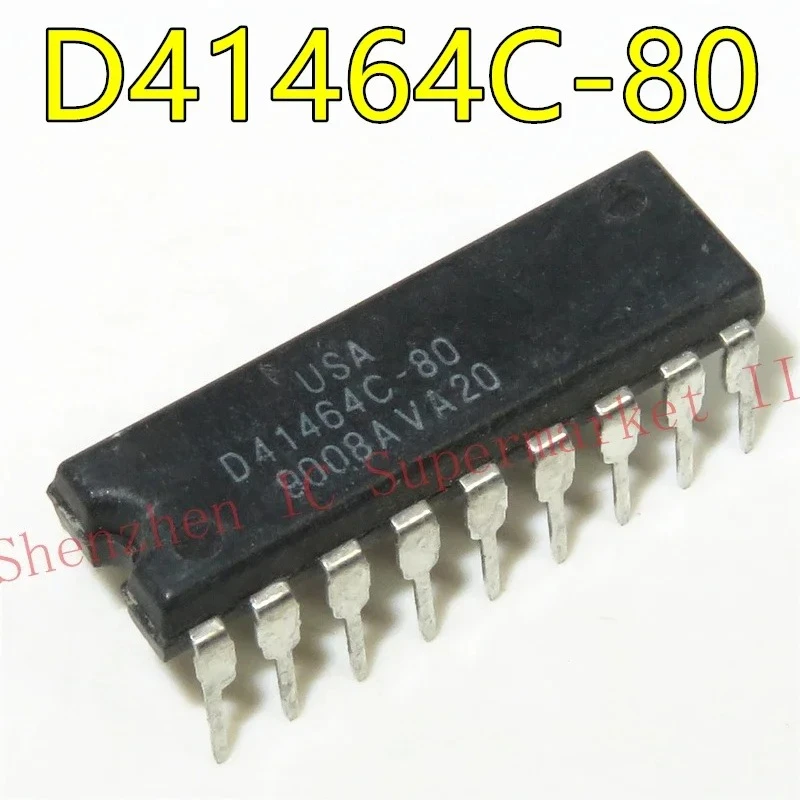 5pcs/lot D41464C-80 DIP DYNAMIC NMOS RAM