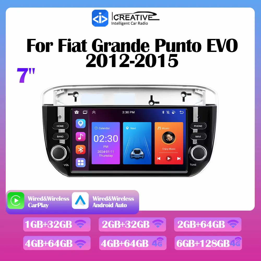 7Inch For Fiat Gran… - image