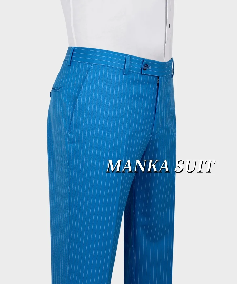 Peak Lapel Double Breasted Men's Suits 2PCS Blazer Pants Formal Party Business Office Suits for Men Customized  Men's set