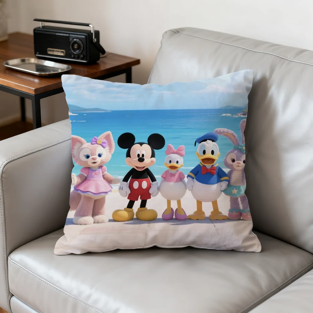 

Disney x KULECHAOWAN cobrand Cushions Cover Decorative Pillow Covers Room Decoration HQ Luxury Sleeping Pillows Home Fashion