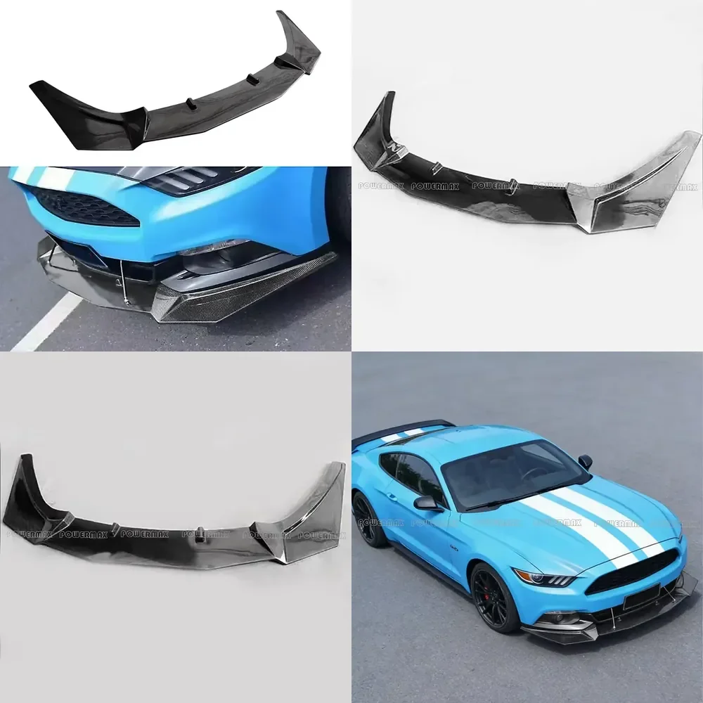 

Carbon Fiber SF Style Front Lip For Mustang 2015-2017 Years Front Bumper Lip