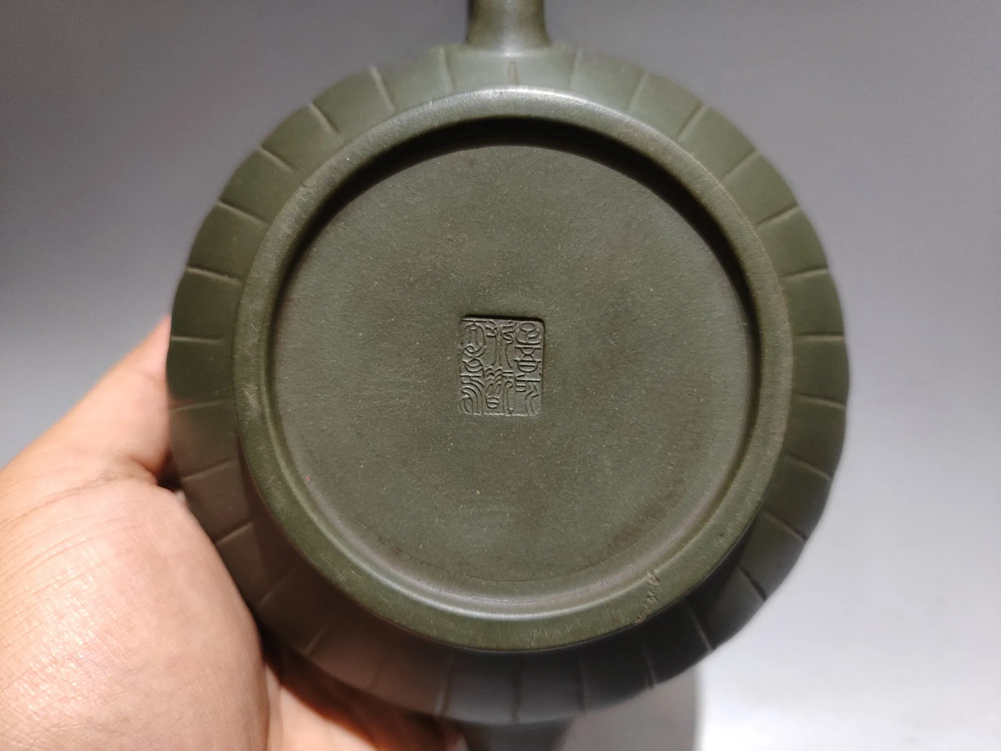 Yixing Purple Clay Pot floral pattern Sunflower oval pot Kettle Teapot Flagon Sample Tea Amass wealth Ornaments