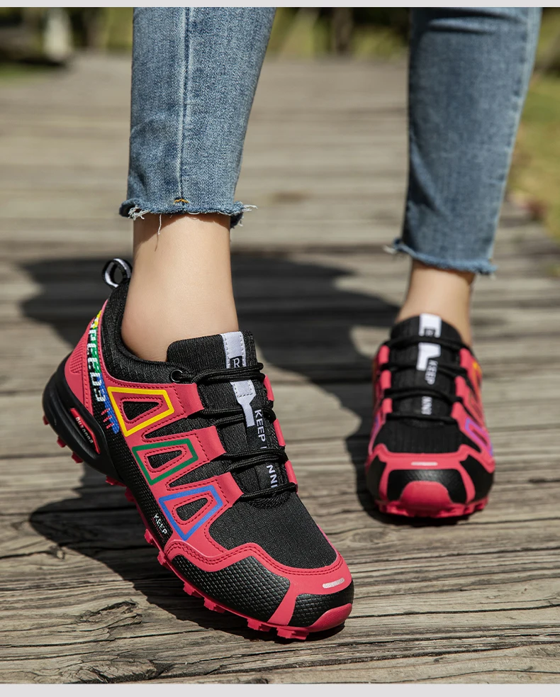 Wasserdichte Wanderschuhe für Herren, Outdoor-Trainer, Schnür-Kletterschuhe, Damen-Trekking-Sneaker, rutschfeste taktische Sneaker für die Jagd – Detail 23