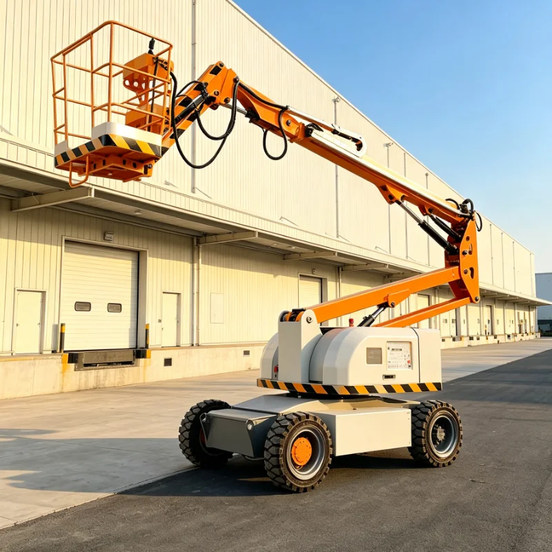 Customized Articulating Boom Lift Hydraulic Aerial Platform Construction Lift Equipment Warehouse Maintenance Heavy Duty Lifting