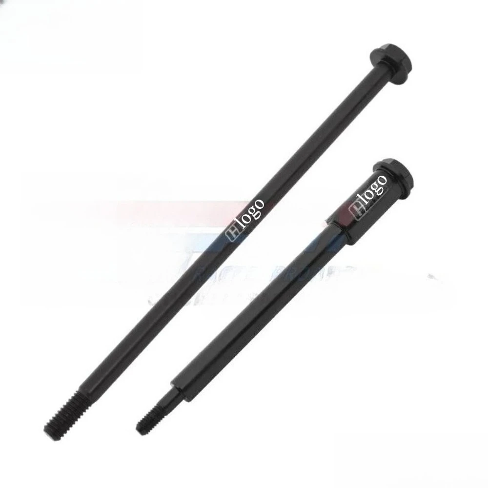 RC Motorcycle Parts Medium Carbon Alloy Steel Front Rear Wheel Fixed Axle Parts for LOSI Promoto MX 1/4 custom size Accessory