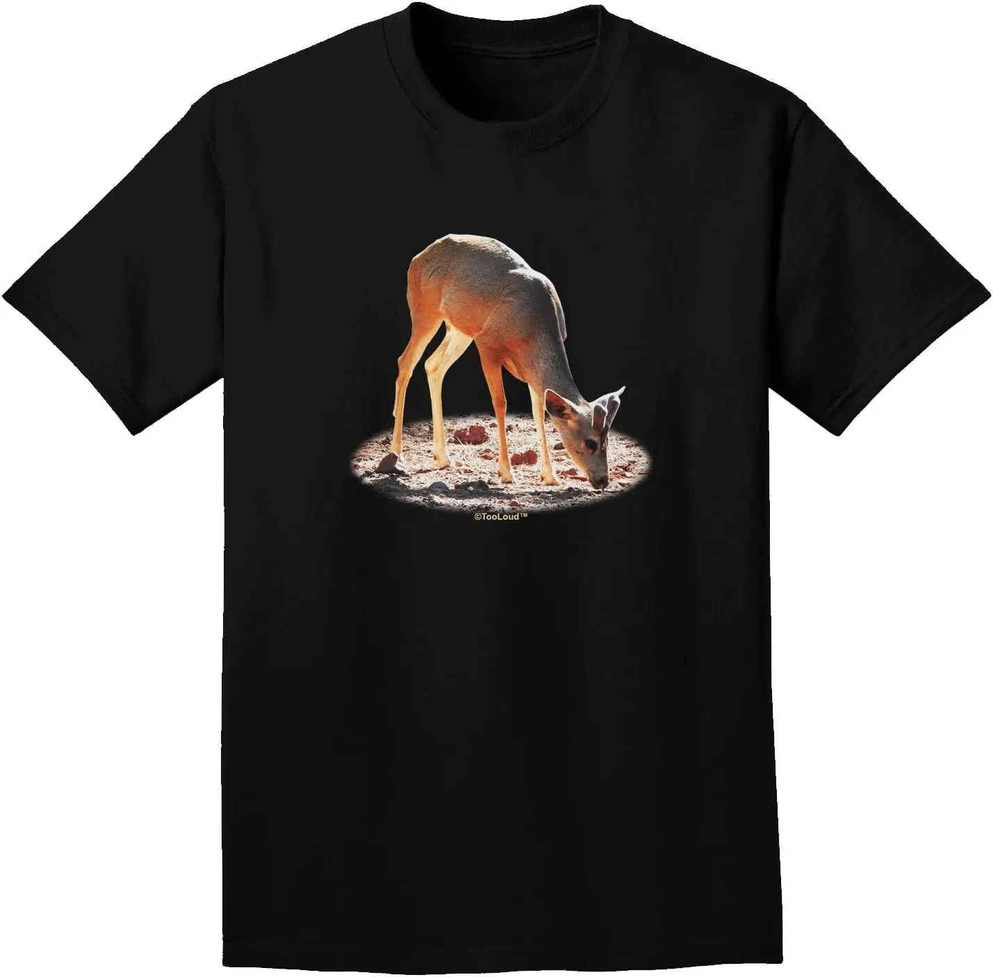 Little Buck Cutout Tees Y2K tops Unisex Summer Short Sleeve