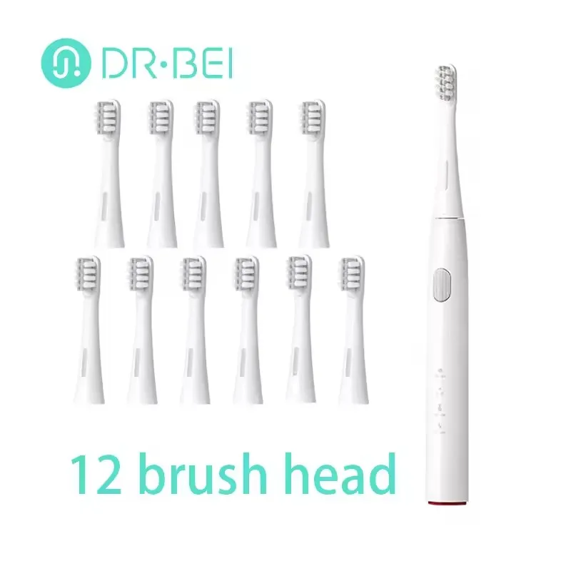 Sonic Electric ToothBrush DR.Bei Y1 3 Models IPX7 Waterproof Automatic Oral Cleaning Rechargeable Brush with 2 Heads For XiaoMi