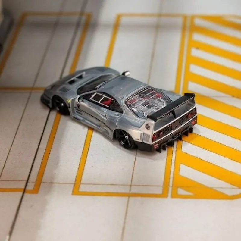 Ghost Player 14:6 LBWK F40 Cast Iron Alloy Car Model, a gift toy for friends on special occasions, an adult collection piece.