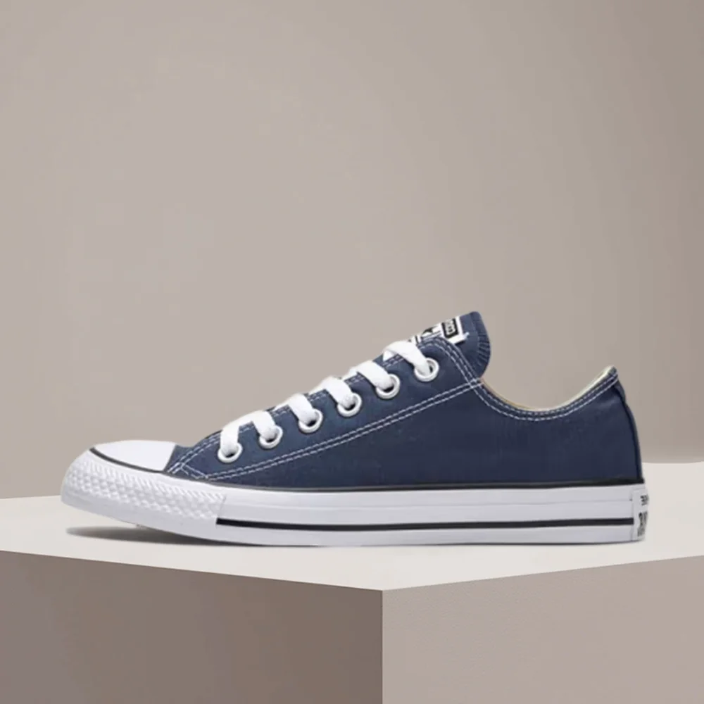 Converse Chuck Taylor All Star Low-Top CanvasSneakers–Blue,Classic Versatile Style,Non-Slip,Breathable&Lightweight Unisex 102329