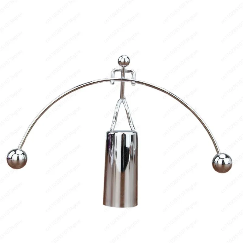 Bola de Equilibrio de Escritorio con Figura de Ironman de una Sola Pierna, para Ejercicios de Equilibrio, Levantamiento de Pesas, Péndulo de Equilibrio, Alivio del Estrés