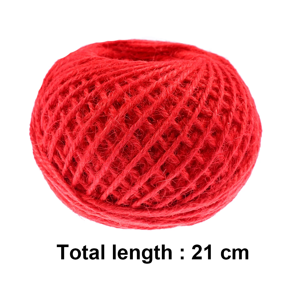 Red Rope Braided Ropes for Tying Jute Thin Twine Packing Tag Household Paper