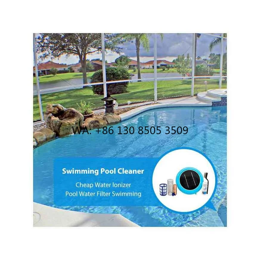 Ionizador Solar de Piscina com Alta Eficiência de Conversão, Aparência Atraente e Preço Acessível