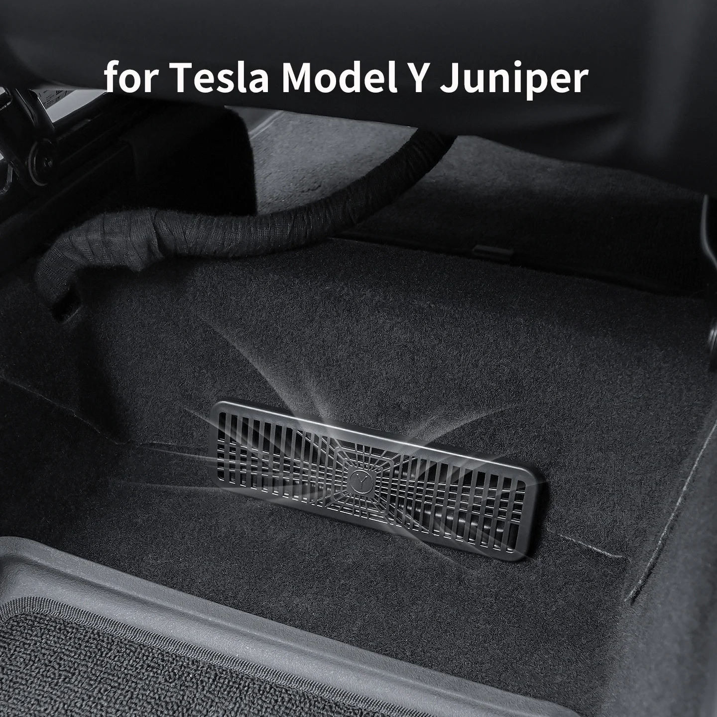 Geeignet für Teslas aktualisiertes Model Y / 6-Sitzer Model YL Sitz-Luftauslassabdeckung, Klimaanlagen-Lüftungsöffnungsabdeckung gegen Blockierung, Interieur – Detail 4