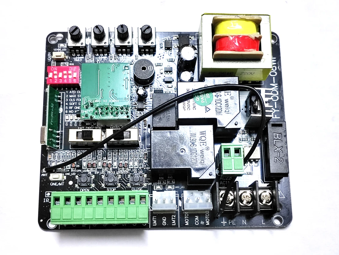 220V!! Tuya WiFiスライドゲートオープナーモーターコントローラー回路基板マザーボード、vevorモーター対応